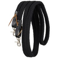 Tory Leather Flat Braided Cotton Ollie Reins - 8'