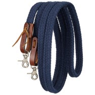 Tory Leather Flat Braided Cotton Ollie Reins - 8'