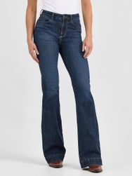 Wrangler Women's Bespoke High Rise Trouser Jeans