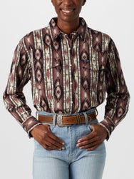 Wrangler Retro Vintage Women's Boyfriend Snap Shirt