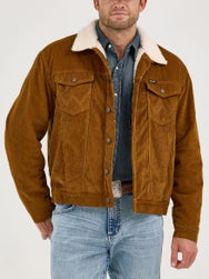 Wrangler Men's Sherpa Lined Corduroy Jacket