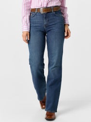 Wrangler Women's Skylar High Rise Relaxed Jeans