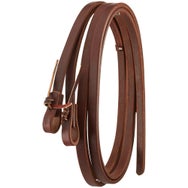 Weaver Extra Heavy Working Waterloop Tie Split Reins 8'