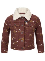 Wrangler Girl's Western Sherpa Lined Jacket