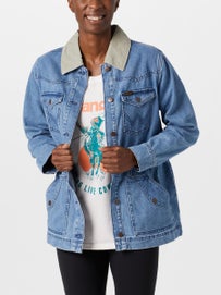 Wrangler Women Outerwear Barn Coat Denim LG