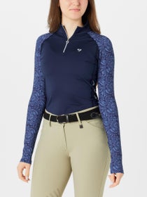 Aubrion Ladies' Hyde Park 1/4 Zip Cross Country Shirt