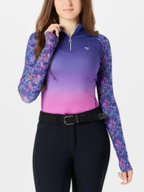 Aubrion Ladies' Hyde Park 1/4 Zip Cross Country Shirt