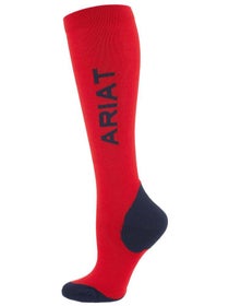 AriatTek Performance Sock Red/Navy MD