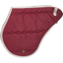 Big D Quilted Hunt Seat Saddle Case Maroon