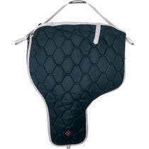 Big D Quilted Western Saddle Case Navy
