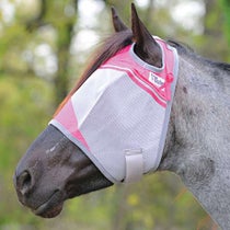 Cashel Crusader Colored Fly Mask Pink Horse