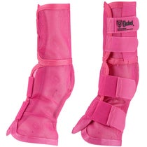Cashel Crusader Fly Boots Pink Horse
