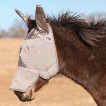 Cashel Crusader Fly Mask Long Nose for Mule or Donkey