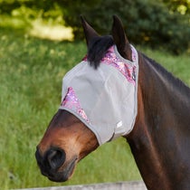 Cashel Patterned Mask Splash Yearling/Pony