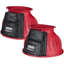 Cashel Heavy Duty Rubber Bell Boots Red LG