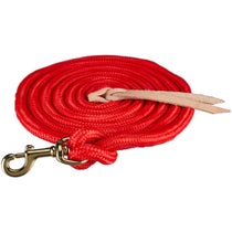 Epic Animal 5/8" X 9' Poly Cowboy Lead Red