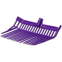 Shavings Manure Fork Head Purple