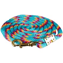 Epic Animal Brass Snap Poly Lead Rope-Rainbow Colors