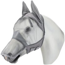 Equi-Essentials Fly Mask w/Nose Grey Pony