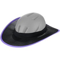 Helmet Brims Large Brim Visor Black/Purple 