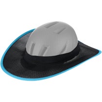 Helmet Brims Large Brim Visor Black/Turquoise 