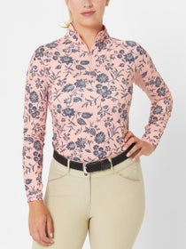 Kastel Jacobean Peach Long Sleeve UPF Sun Shirt