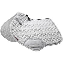 LeMieux Crystal Suede Close Contact Pad  White  LG