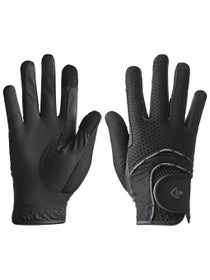 LeMieux 3D Mesh Riding Gloves Black SM