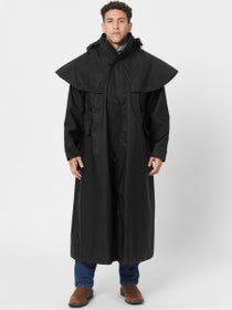 Muddy Creek Long Rain Coat Black XS