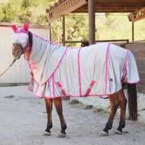 Majyk Equipe Fly Sheet Pink/Silver Horse