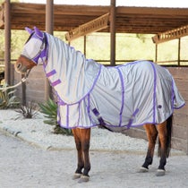 Majyk Equipe Fly Sheet Purple/Silver Horse