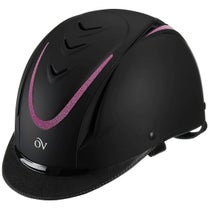 Ovation Glitz II Helmet Black/Pink MD/LG