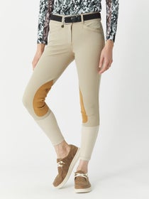 Dublin Shona Denim Knee Patch Breeches