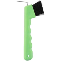 Roma Brights Hoof Pick With Brush Lime