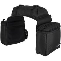 Reinsman Saddle Bag W/Cantle Bag Black