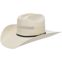 Resistol Big Money USTRC Straw Cowboy Hat 4" Brim