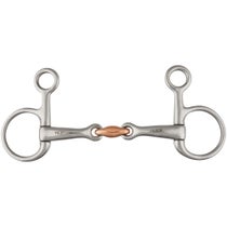 Shires Hanging Cheek Baucher Copper Lozenge Bit