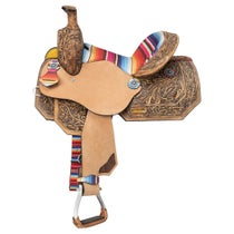 Silver Royal by Tough 1 Youth Serape Western Saddle