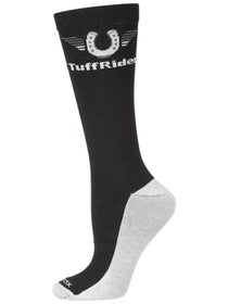 TuffRider Coolmax Boot Socks Black 