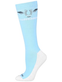TuffRider Coolmax Boot Socks Cashmere Blue 