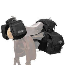 Tucker Adventurer Saddle Bag Full Set Black
