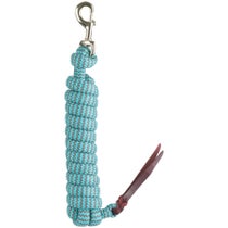 Weaver Ecoluxe Lead Turquoise/Charcoal 10'
