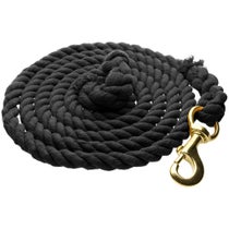 Weaver Cotton Lead Rope Black