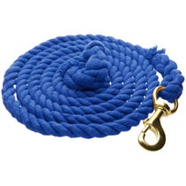 Weaver Cotton Lead Rope Blue