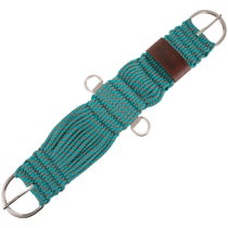 Weaver EcoLuxe Straight Cinch Turquoise/Char. 26"