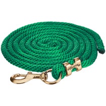 Weaver Lead Rope Brass Snap Emerald Green 