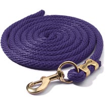 Weaver Lead Rope Brass Snap Purple 