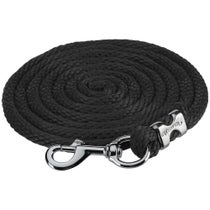 Weaver Solid Lead Rope w/Chrome Black