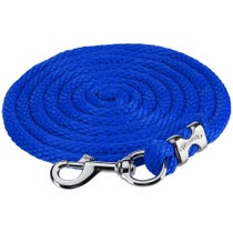 Weaver Solid Lead Rope w/Chrome Blue