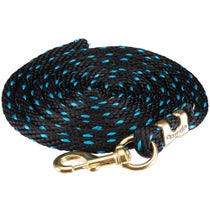 Weaver Multi-Color Lead Rope Black/Turquoise 